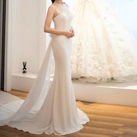Sweet Love See-through Wedding Dress