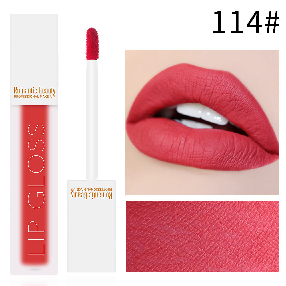 Romantic Beauty Velvet Matte Lip Glaze