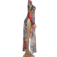 cocktail dress high slit women