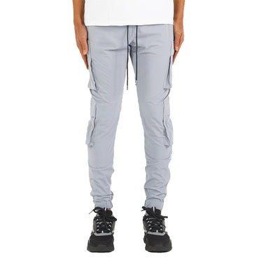 Men's stretch breathable ankle banded slacks offering a comfortable fit and modern style, perfect for casual or semi-formal occasions.