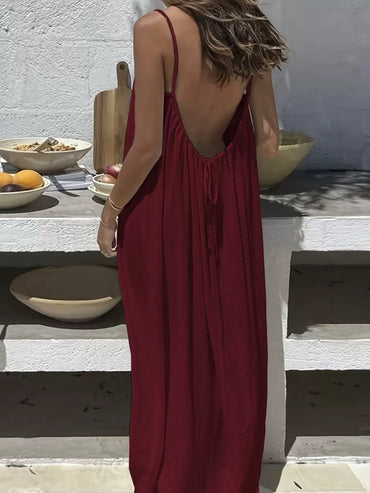 sexy backless dress women Australia