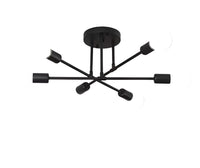 “6 head industrial wind iron art ceiling light – modern, artistic ceiling fixture with vintage industrial style for home or office – Hot Deal Warehouse lighting”



