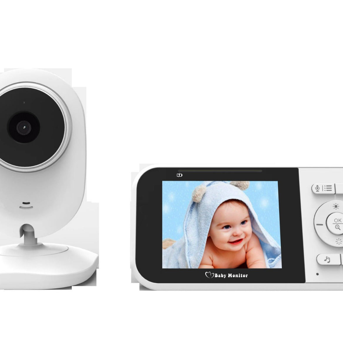 “2.8-inch baby monitor – digital video monitor with clear display for safe and easy baby monitoring – Hot Deal Warehouse baby essentials”

