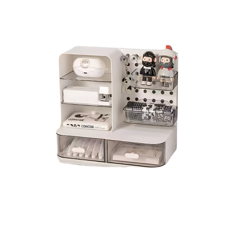 “Desk Organiser with Hook Drawer – multifunctional desk organizer featuring a handy hook and pull-out drawer, ideal for keeping your workspace tidy – Hot Deal Warehouse office supplies”
