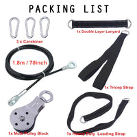“DIY Pulley Cable Machine System – versatile home gym equipment for strength training and resistance workouts, easy to assemble – Hot Deal Warehouse fitness”
