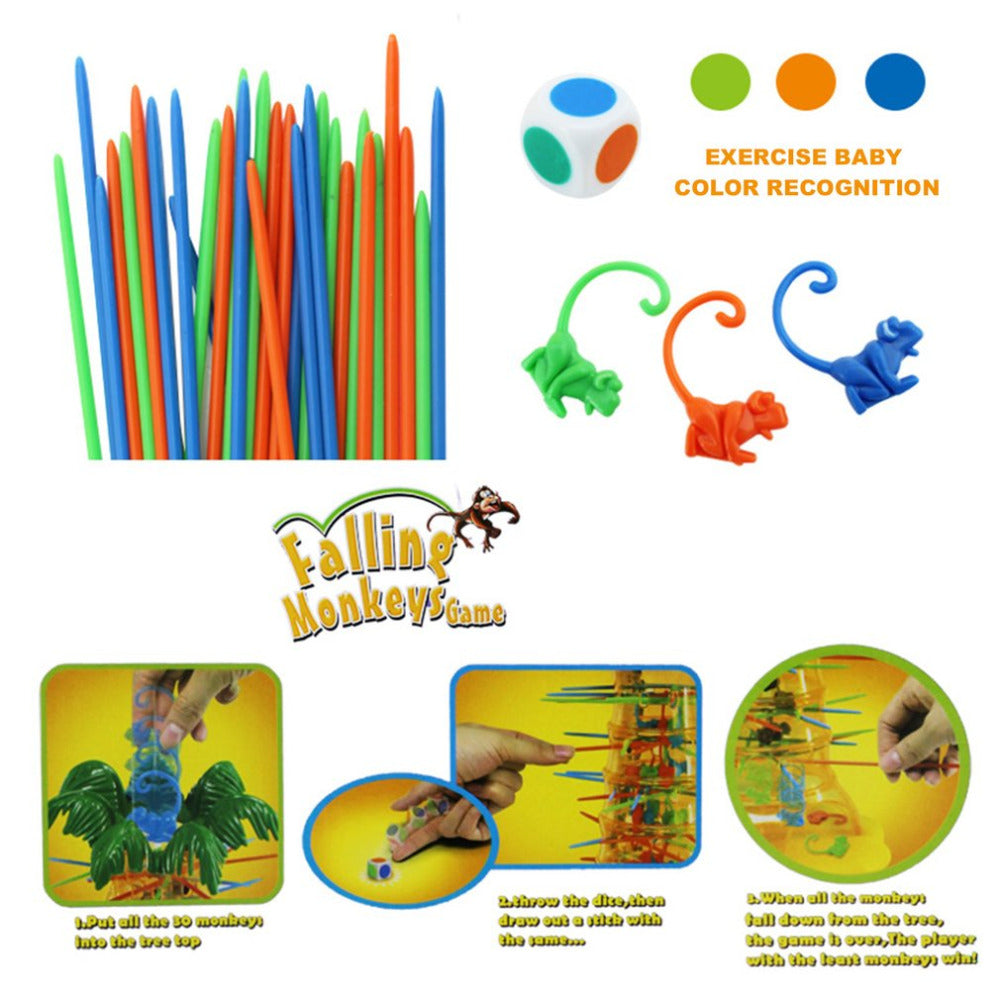 “Dump Monkey Falling Monkeys Board Game – fun and interactive family board game where players try to keep the monkeys from falling, great for kids and adults – Hot Deal Warehouse toys & games”
