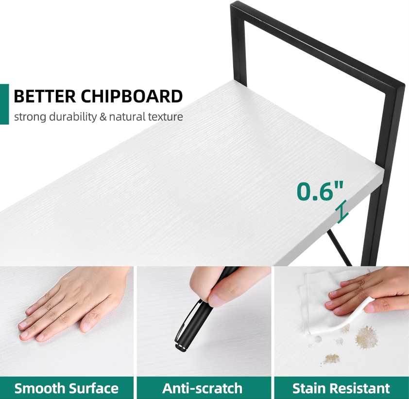 “5-tier bookshelf – tall, modern shelving unit for books, décor, and organized storage – Hot Deal Warehouse furniture”

