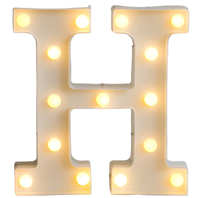 Luminous LED Letter Night Light