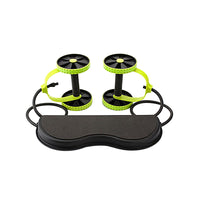 “Double Wheel Abdominal Power Roller – sturdy ab roller with dual wheels for enhanced stability, perfect for core workouts and strength training – Hot Deal Warehouse fitness”
