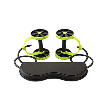 “Double Wheel Abdominal Power Roller – sturdy ab roller with dual wheels for enhanced stability, perfect for core workouts and strength training – Hot Deal Warehouse fitness”
