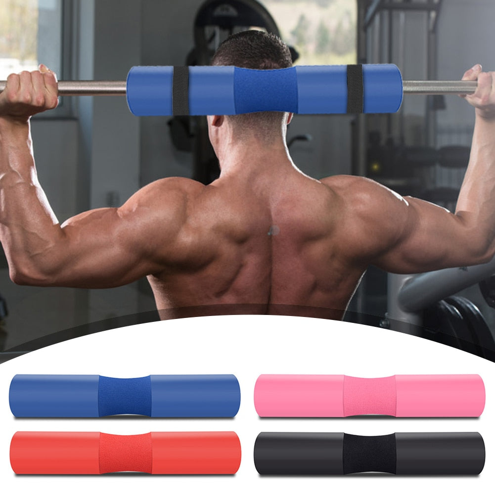 “Fitness Weightlifting Squat Foam Neck Guard Barbell Sleeve – protective foam sleeve for barbell comfort during squats and lifting – Hot Deal Warehouse fitness accessories”
