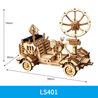 ROBOTIME ROKR DIY Solar Wooden Model Kit Hot Deal Warehouse
