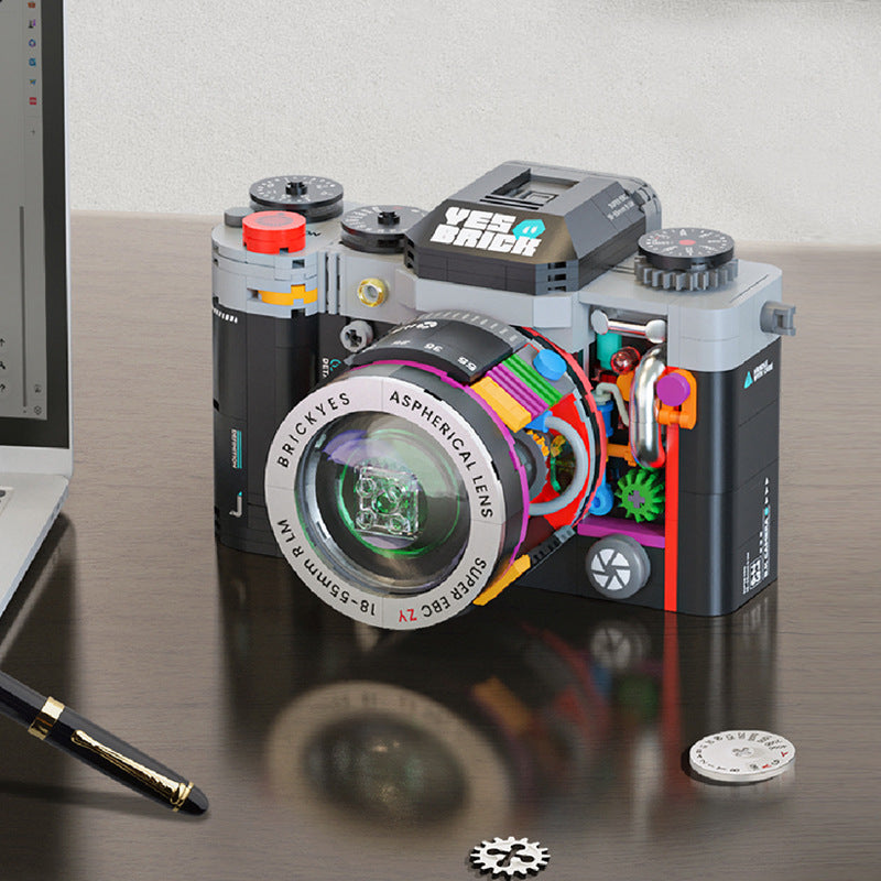 “Camera technology trendy play building blocks – children’s compatible Lego-style medium particle assembly set, perfect for creative play and Christmas gifting – Hot Deal Warehouse toys”


