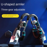 Power Twister arm exerciser with adjustable resistance, designed to strengthen and tone arms, chest, and shoulders through twisting motions for effective upper body workouts.