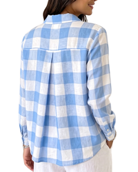 buttoned plaid shirt women Australia