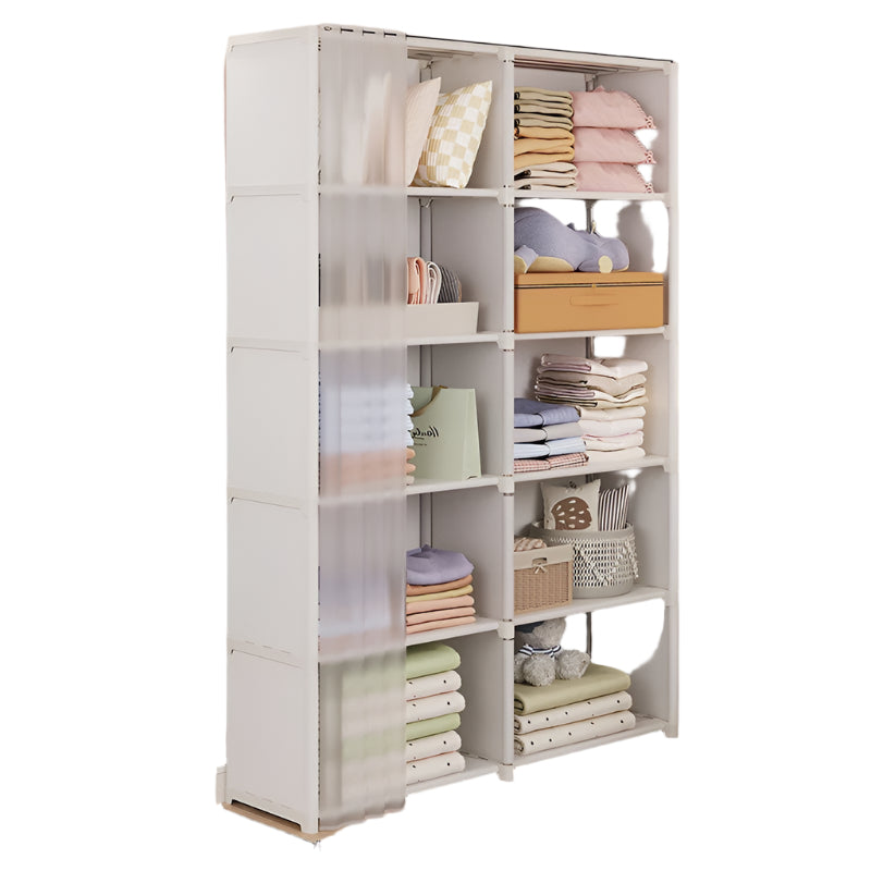 “Dust-proof Wardrobe – practical storage wardrobe with dust-proof cover, ideal for organizing clothes and keeping them clean – Hot Deal Warehouse home storage”

