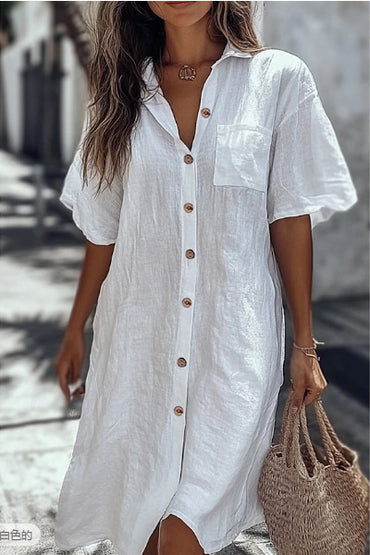 women's relaxed shirt dress Australia