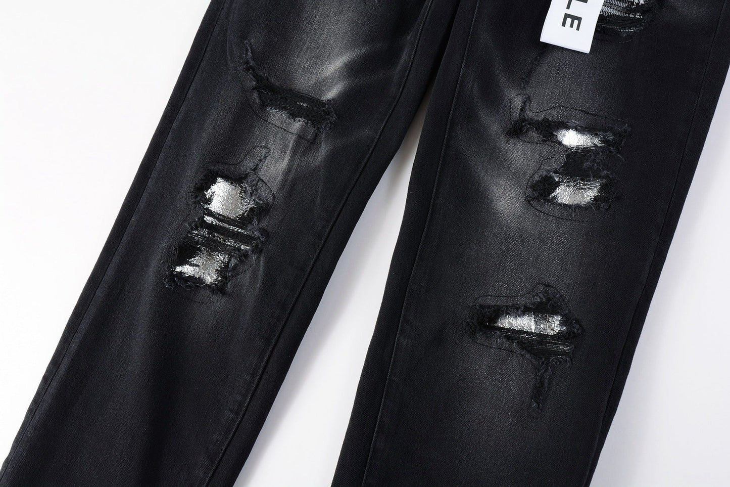 Branson Ripped Straight-Leg Pants Hot Deal Warehouse