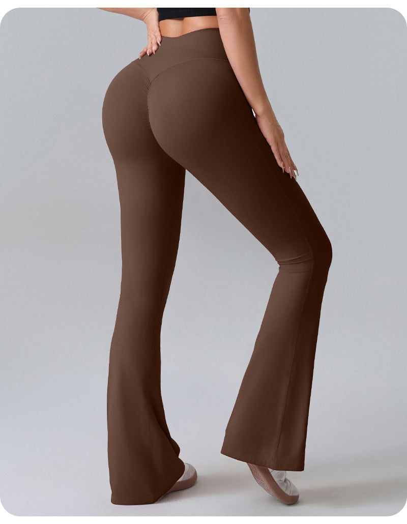 women's workout flared leggings