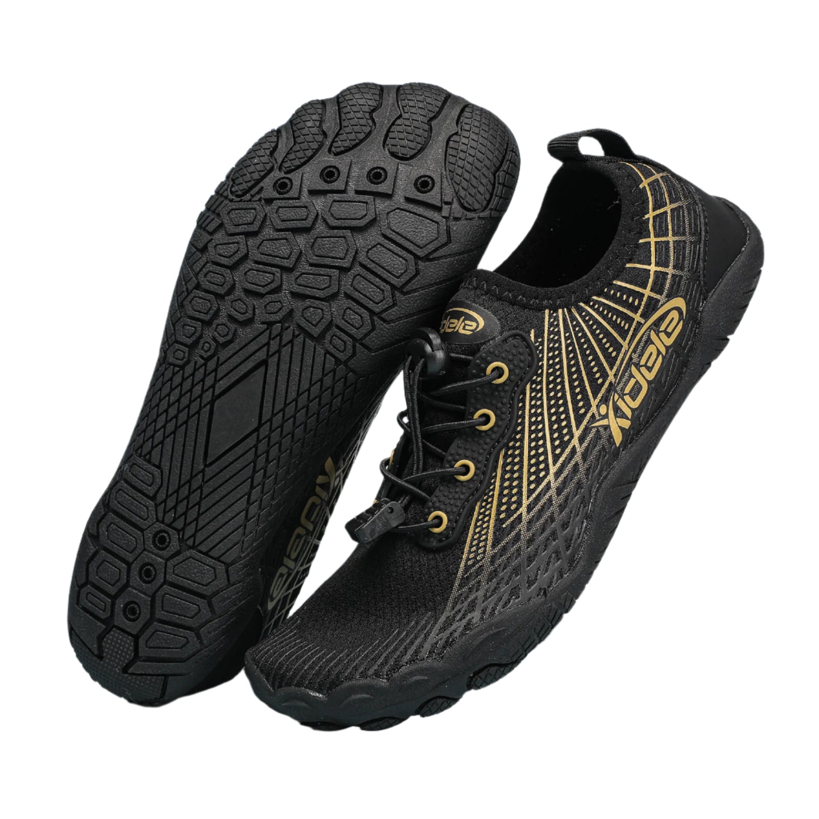 Versatile outdoor swimming and beach yoga shoes with breathable mesh, flexible sole, and quick-drying capabilities, perfect for active lifestyles.








