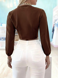 Lucy Cropped Blouse Hot Deal Warehouse