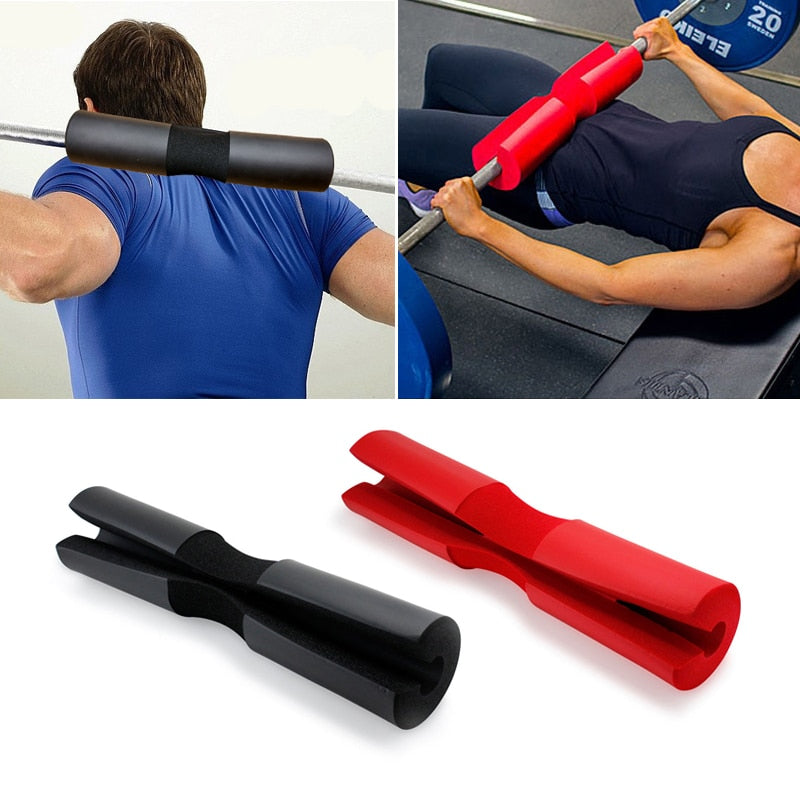 “Foam Padded Barbell Cover – comfortable, protective foam cover for barbells, ideal for squats and weightlifting – Hot Deal Warehouse fitness accessories”
