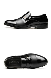 “Archer Dress Shoes – men’s classic, polished dress shoes for formal events, work, or special occasions – Hot Deal Warehouse footwear”


