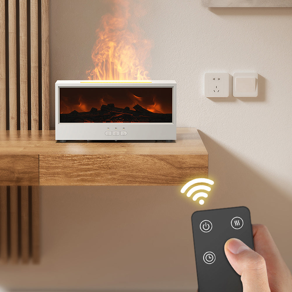 “3D simulation fireplace flame aromatherapy machine – decorative diffuser with realistic flame effect for relaxing home ambiance – Hot Deal Warehouse wellness”


