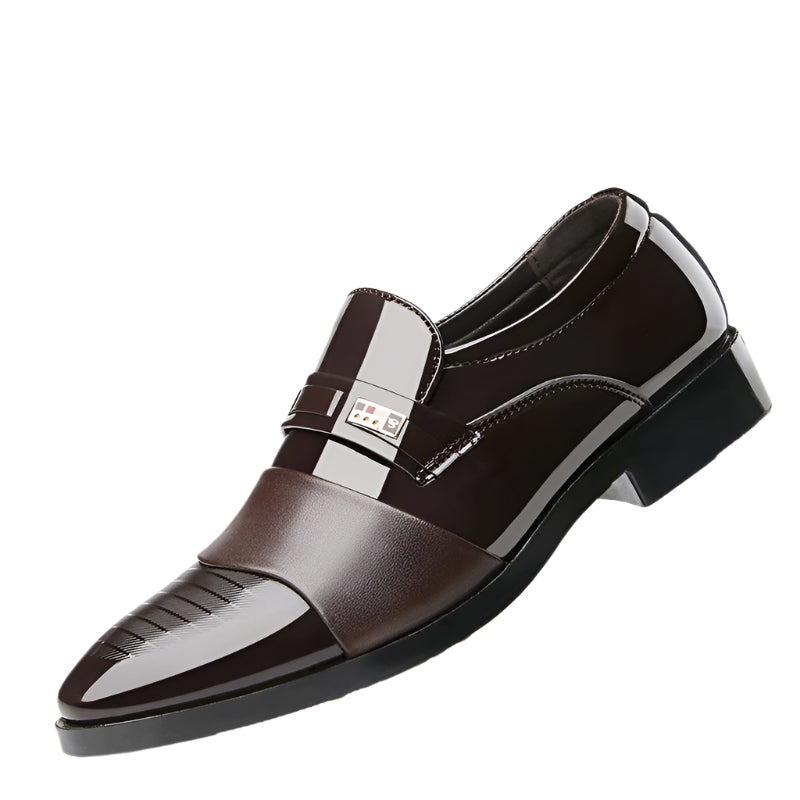 “Archer Dress Shoes – men’s classic, polished dress shoes for formal events, work, or special occasions – Hot Deal Warehouse footwear”


