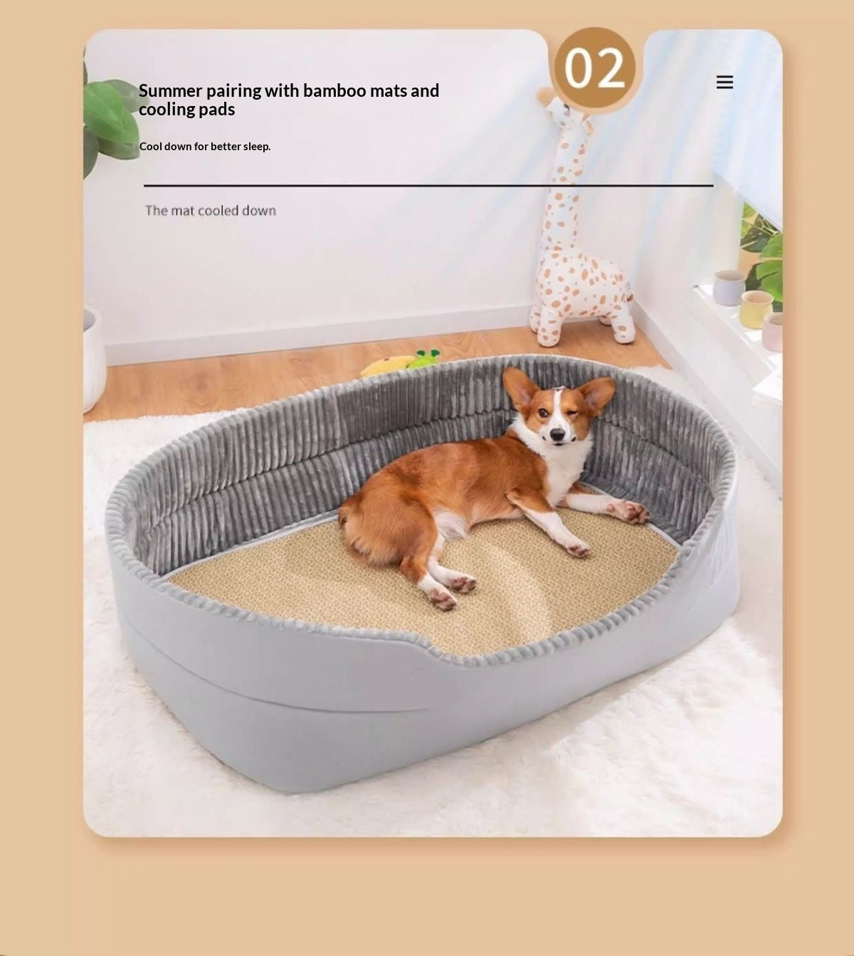 plush pet bed Australia online