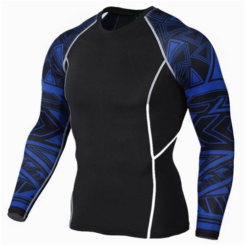 Wolf 3D printed compression t-shirt and tights set, featuring a bold wolf design, made from stretchy, moisture-wicking fabric for enhanced performance and comfort during workouts