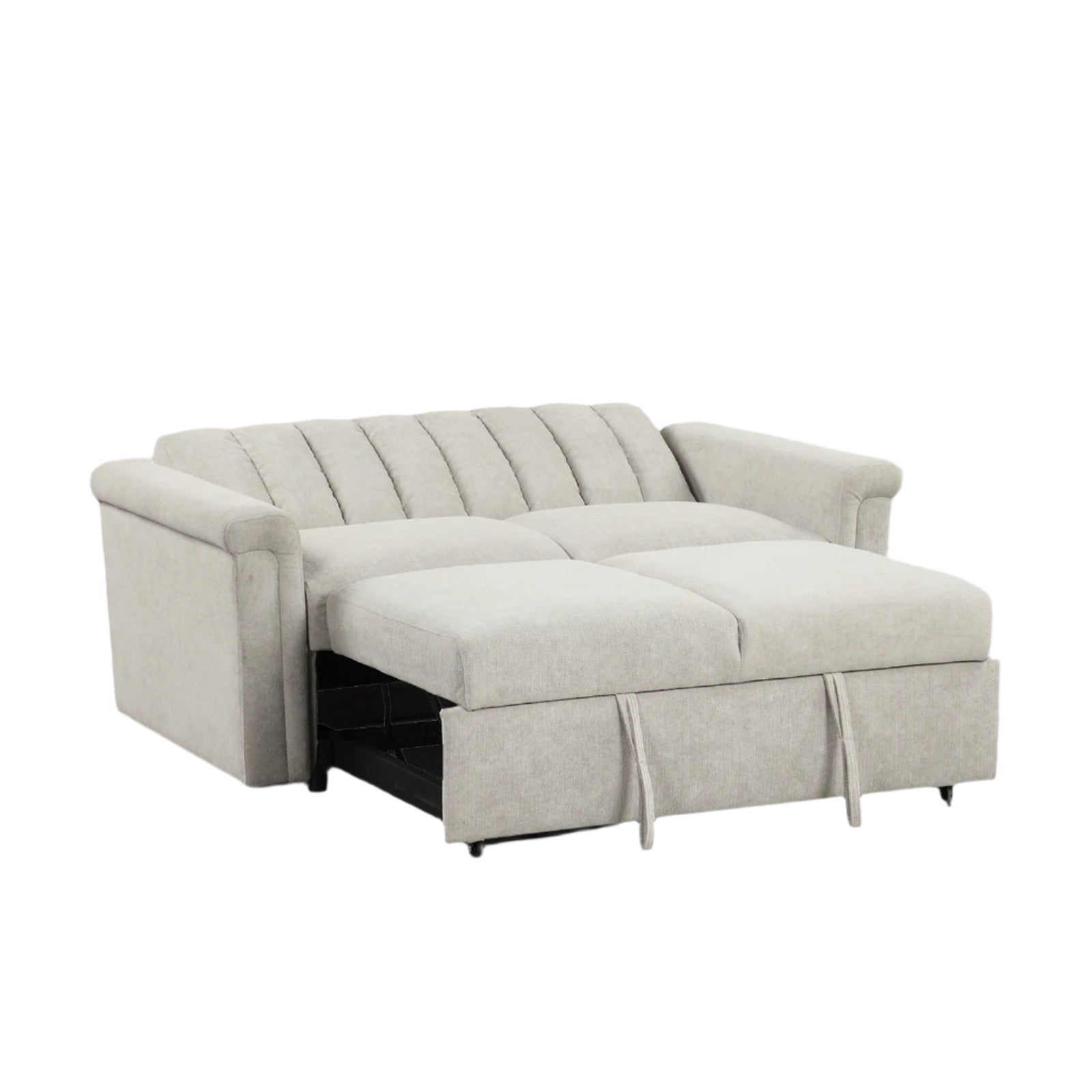 U Style Convertible Sofa With Pull Out Bed