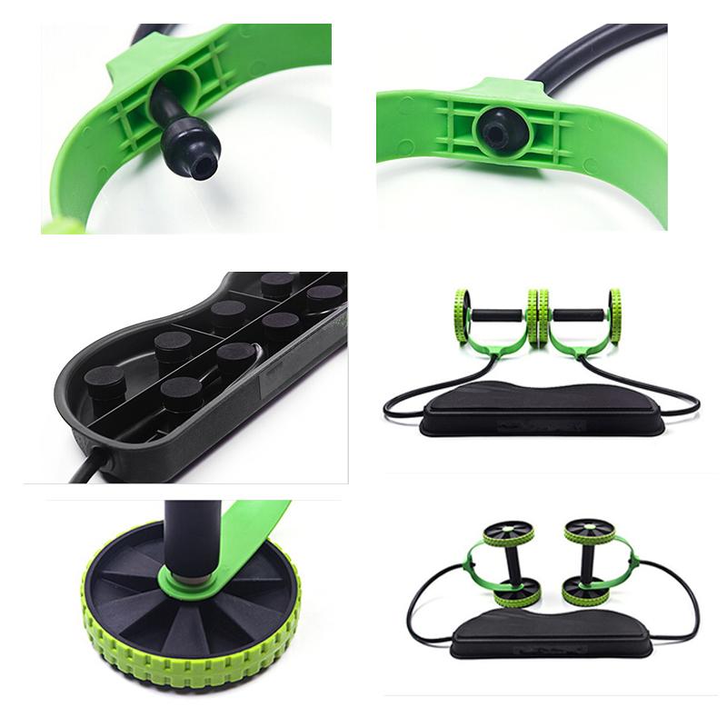 “Double Wheel Abdominal Power Roller – sturdy ab roller with dual wheels for enhanced stability, perfect for core workouts and strength training – Hot Deal Warehouse fitness”

