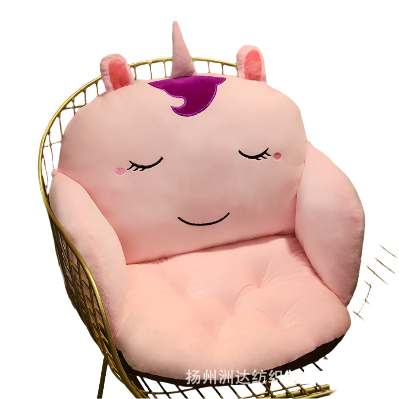 “Cartoon animal connected seat cushion – adorable, comfy cushion with playful animal designs, perfect for kids’ chairs, playrooms, or adding fun to any space – Hot Deal Warehouse home & kids”

