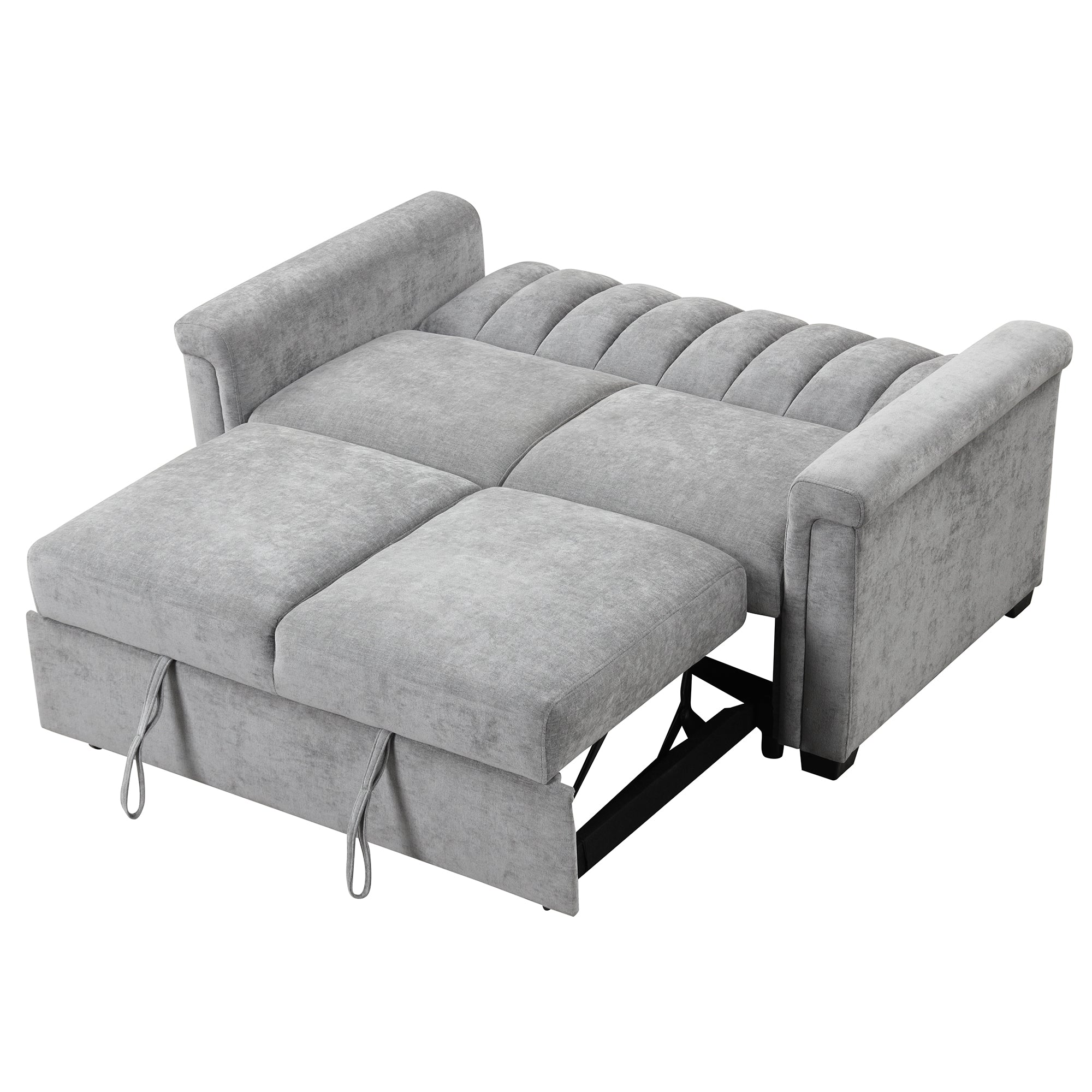 U Style Convertible Sofa With Pull Out Bed