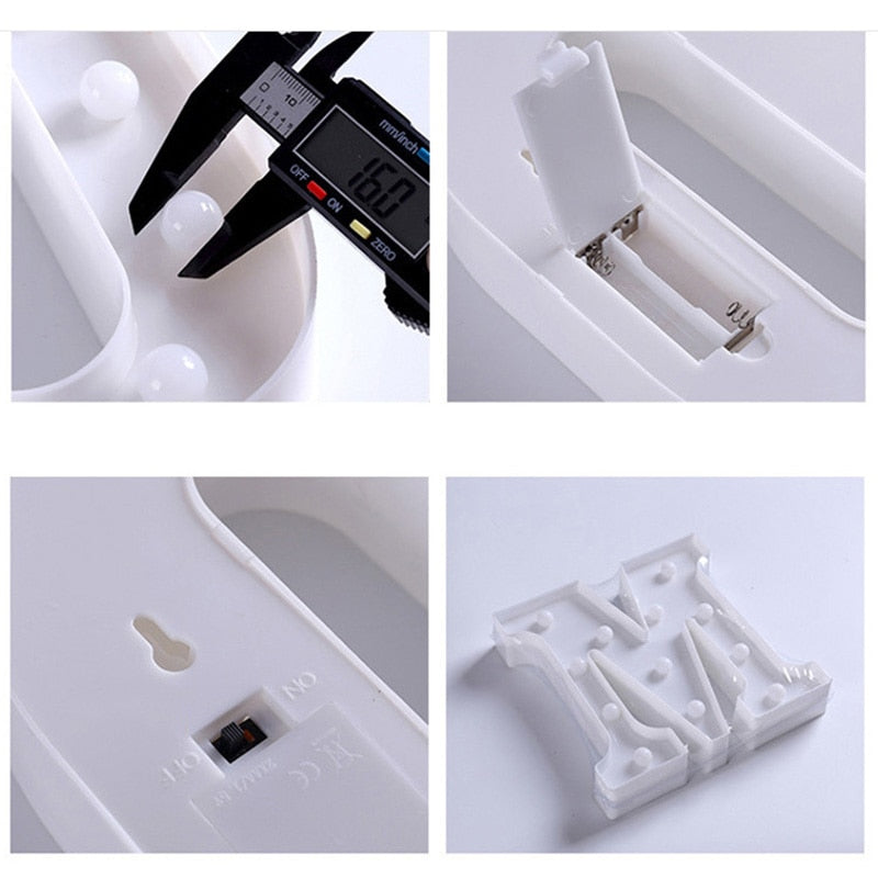 Luminous LED Letter Night Light