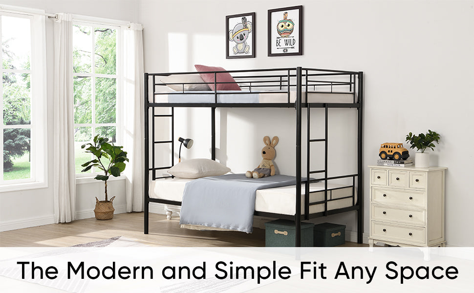“Double Deker Bed – sturdy bunk bed design for kids or shared rooms, maximizes space and adds fun to any bedroom – Hot Deal Warehouse furniture”
