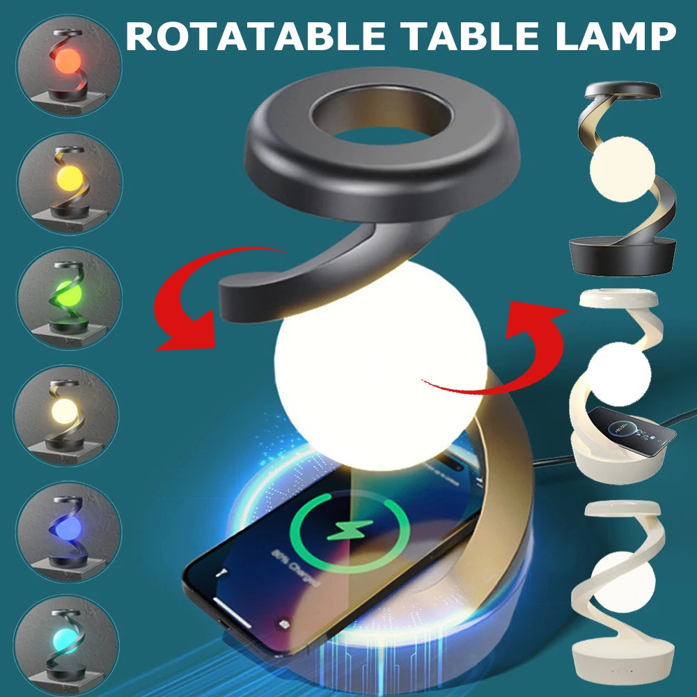 “Floating & Spinning LED Moon Lamp – mesmerizing levitating moon lamp with LED lighting, perfect for unique home decor or gifts – Hot Deal Warehouse home”
