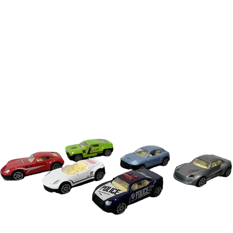 Children’s tire-shaped parking lot toy with alloy cars, educational multi-level track playset for toddlers and young kids.








