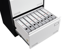 “3 drawer metal lateral file cabinet with lock – secure, durable office storage for documents and files – Hot Deal Warehouse office furniture”

