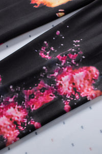 Multicolor Tie Dye Hollow Out Fitness Activewear Leggings Hot Deal Warehouse