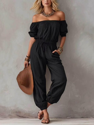 lace-up jumpsuit women Australia
