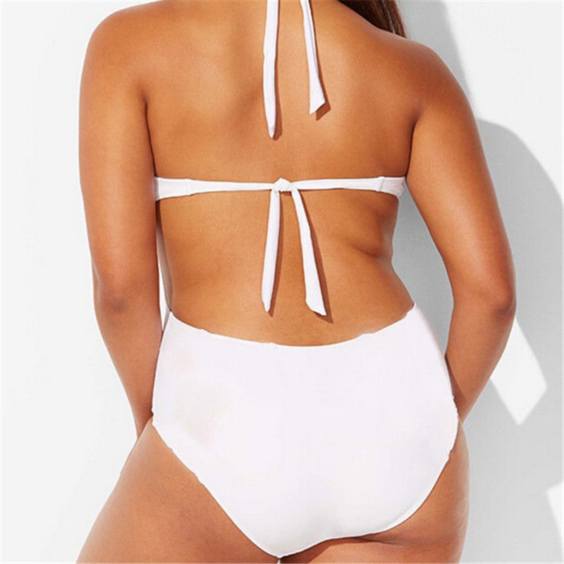 “Dusk Delight Plus Size One Piece Swimsuit – flattering and comfortable plus size swimsuit with elegant design, perfect for beach or pool confidence – Hot Deal Warehouse swimwear”
