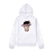 Men’s autumn winter hoodie – rapper-inspired streetwear jacket with bold graphic print.

