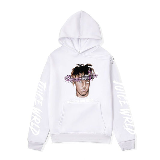 Men’s autumn winter hoodie – rapper-inspired streetwear jacket with bold graphic print.

