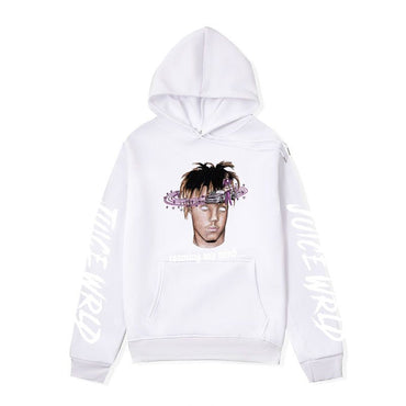 Men’s autumn winter hoodie – rapper-inspired streetwear jacket with bold graphic print.

