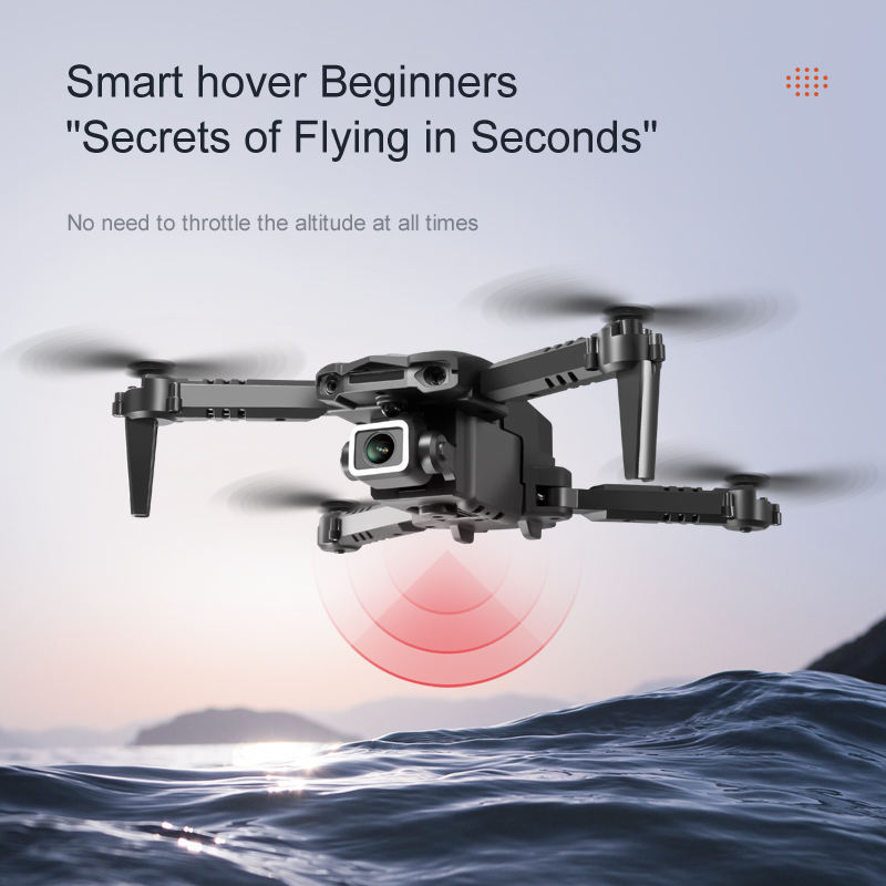 S128 Three-Sided Obstacle Avoidance Drone with 4K dual camera, HD aerial photography, and fixed height for safe, easy flying and stunning footage.

