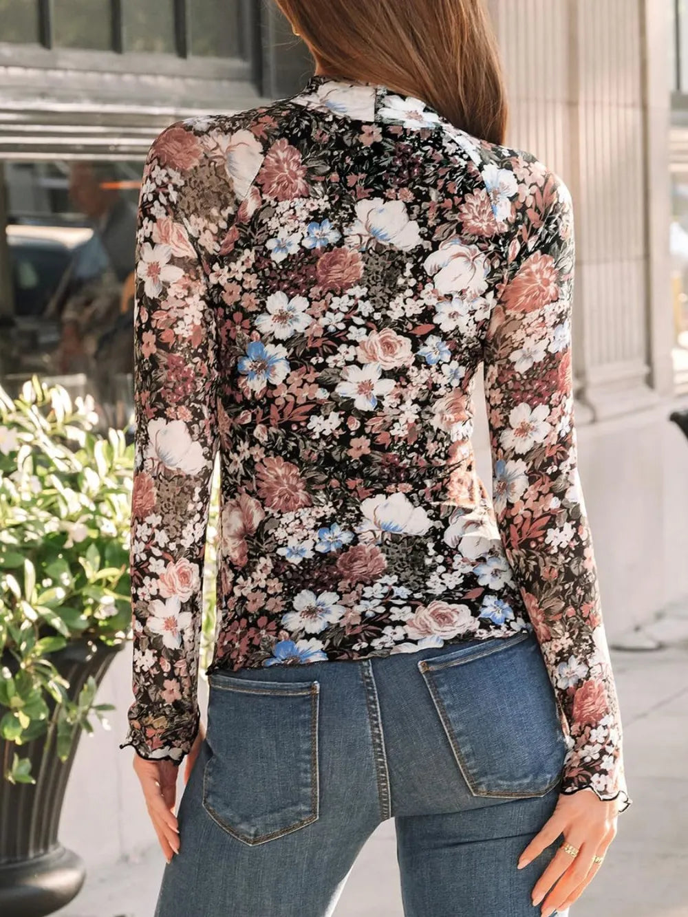 “Flora Blouse for Women – elegant women’s blouse with floral accents, ideal for both work and weekend style – Hot Deal Warehouse fashion”

