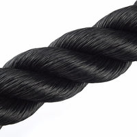 "Tricep rope push pull down cord attachment for cable machines, featuring durable nylon rope and reinforced handles for effective tricep exercises."