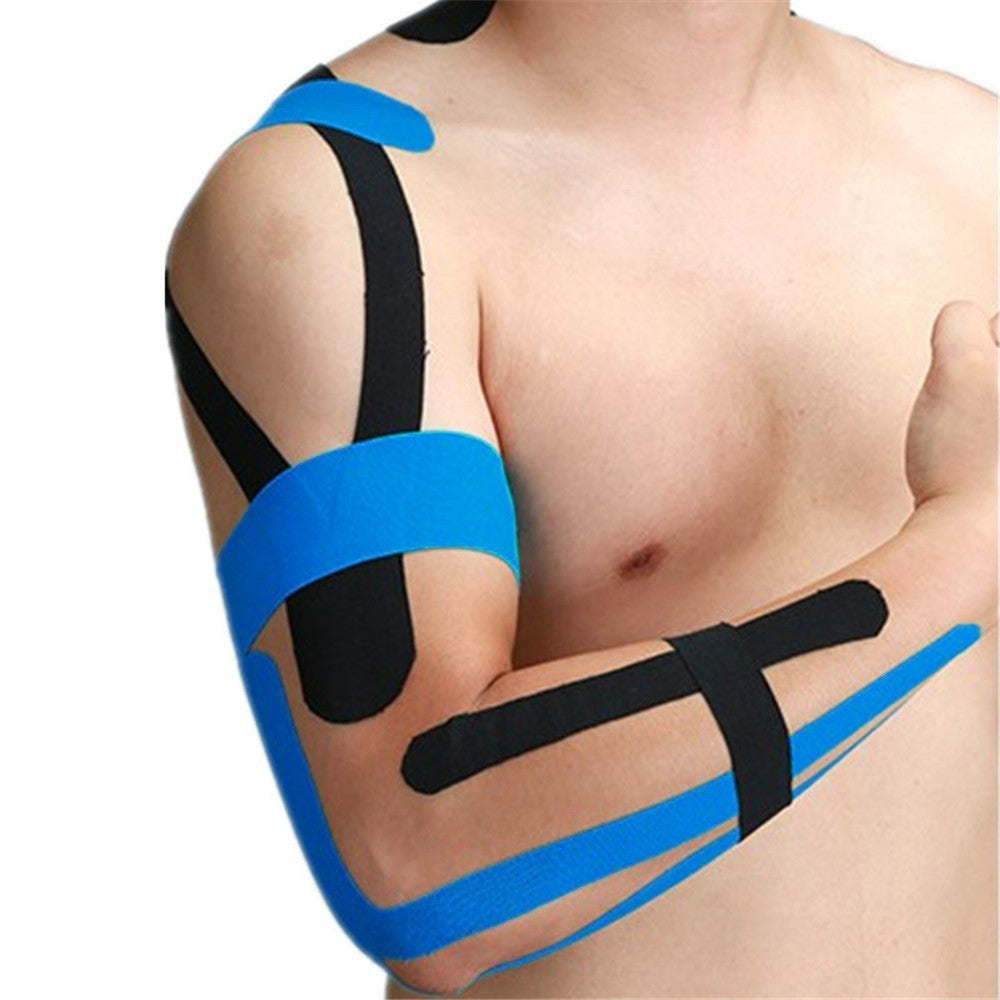 Sports muscle protector made from breathable, flexible material, designed to provide support and reduce strain on muscles during intense physical activities or workouts
